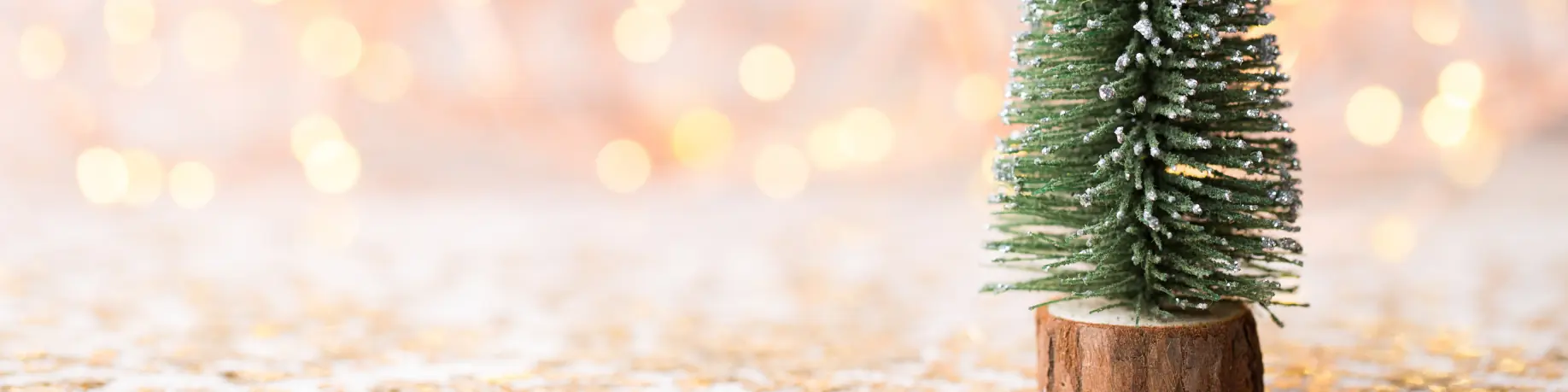 Deko Weihnachtsbäume Holz, Metall und Glas