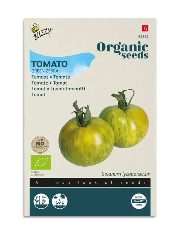 Samen Tomate grünes Zebra 0,1 Gramm Buzzy