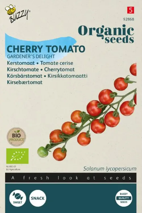 Samen Tomate Gärtner Freude 0,1 Gramm Organic Tuinplus