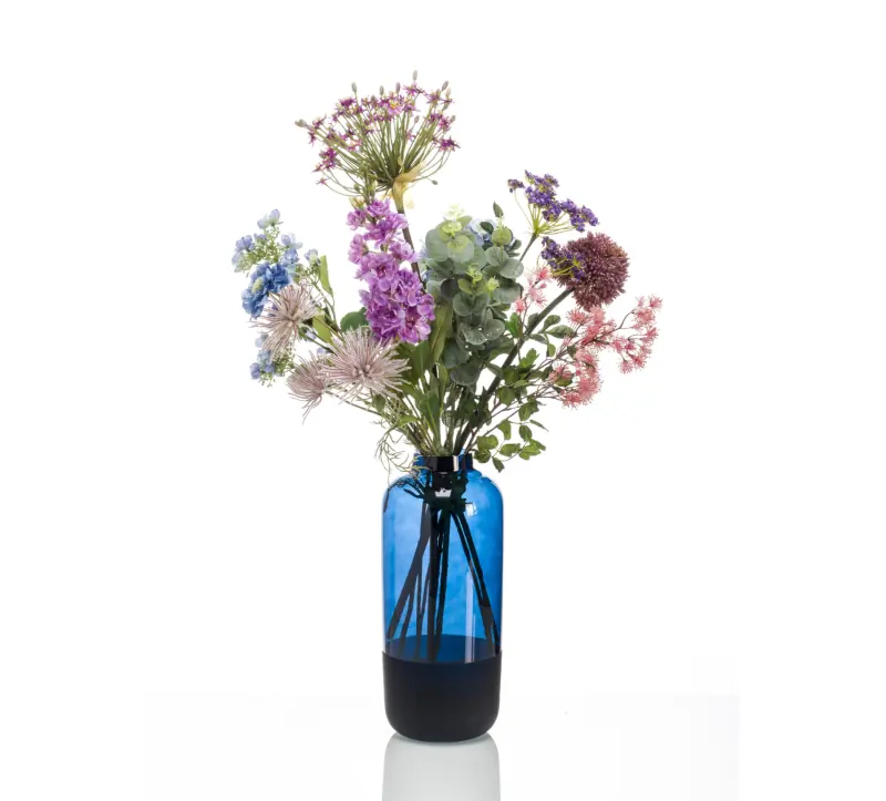 Seidenblumenstrauß lila Blumen Kunstpflanze exkl. Vase Kollektion Driesprong