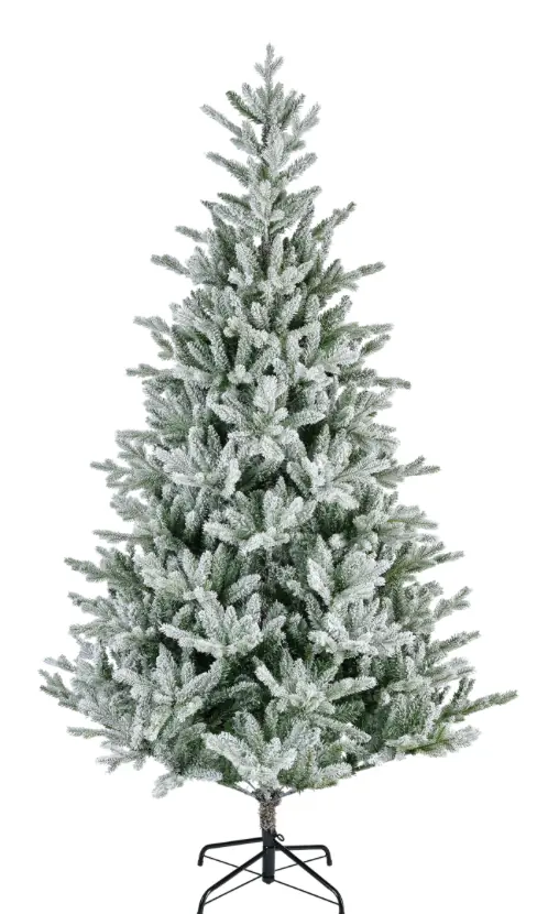 Allison künstlicher Weihnachtsbaum dia. 152-H240 cm grün/weiß Everlands